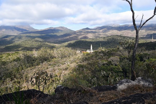 Santuário do Caraça in de Serra do Caraça, Brazilië