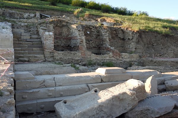 Romeinse opgraving van Heraclea Sintica