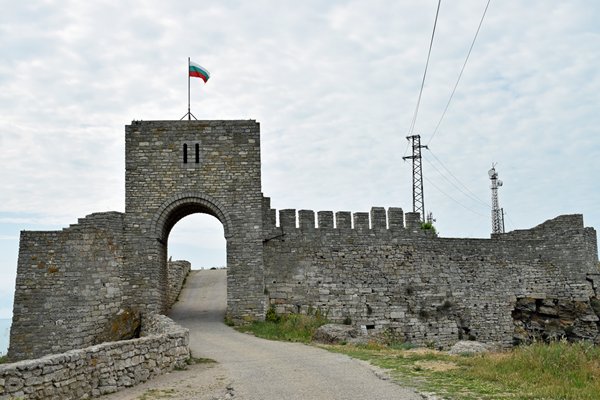 Toegangspoort bij de Kaliakra Kaap