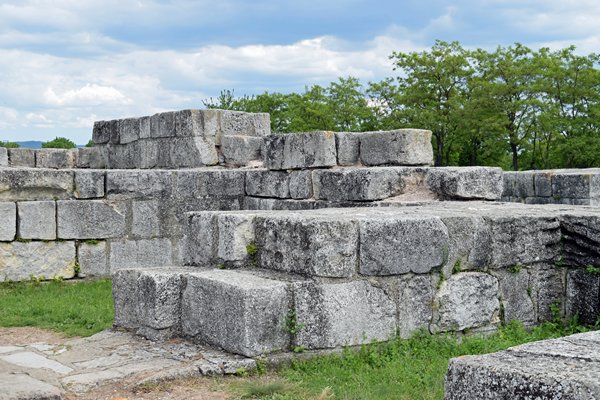Opgravingen in Pliska