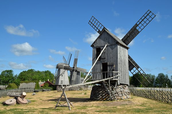 De Angla windmolens op Saaremaa, Estland