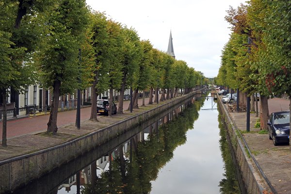 Het riviertje de Luts in Balk, Friesland