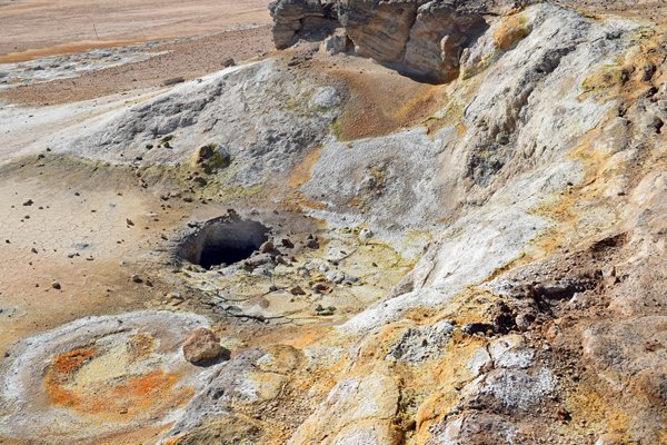 Geothermische verschijnselen bij Myvatn