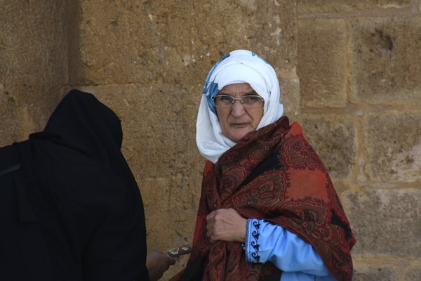 Foto van een vrouw in Rabat, Marokko