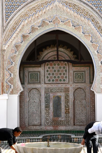 Moskee and Universiteit Kairaouine in Fez, Marokko