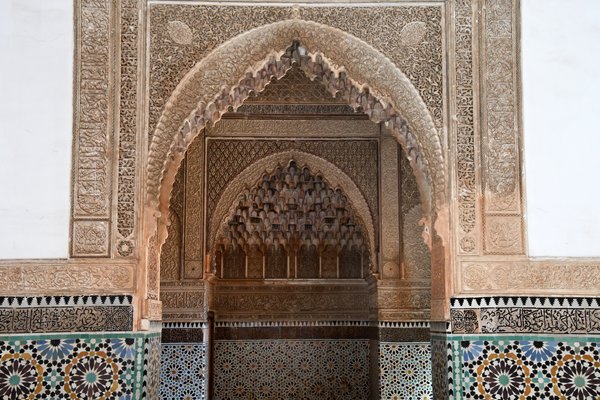 Saadi mausoleum in Marrakesh, Marokko