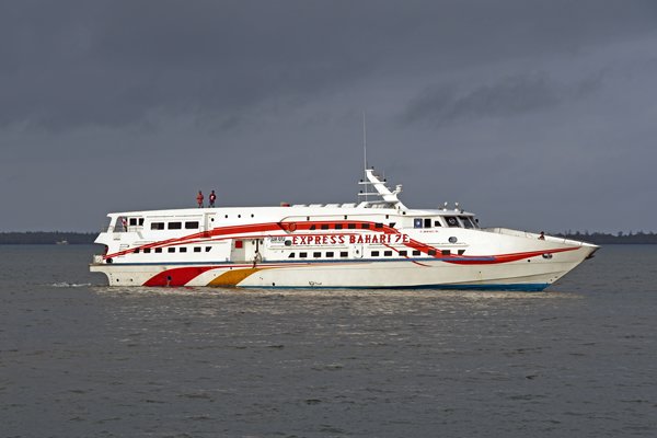 Ferry van Sorong naar Waigeo, Papoea