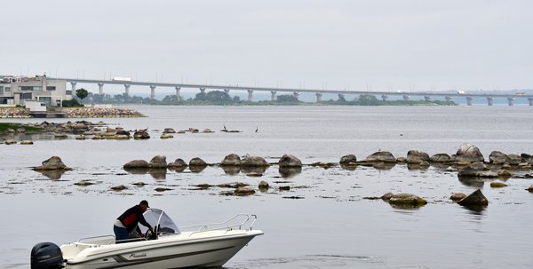 Autobrug van Kalmar naar Öland