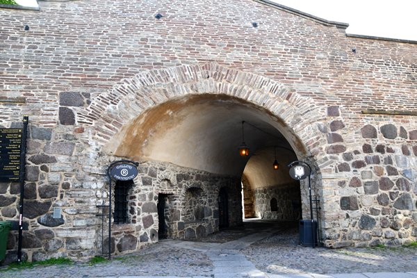 De westelijke poort in Kalmar