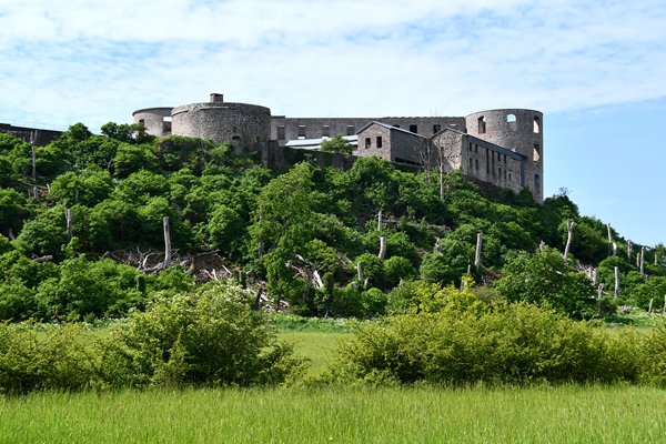 Borgholms slott op Öland, Zweden