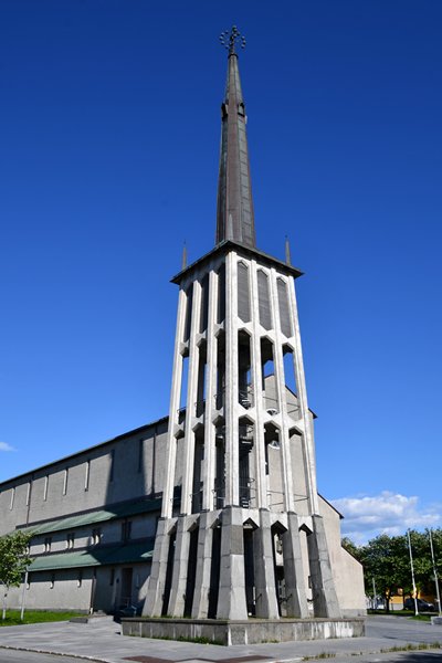 De domkerk van Bodø, Noorwegen