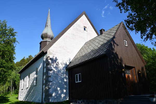 Bodin Kirke bij Bodø, Noorwegen