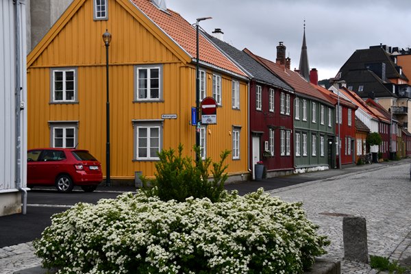 Straathoek Hospitalsløkkan en Batterigate, Trondheim