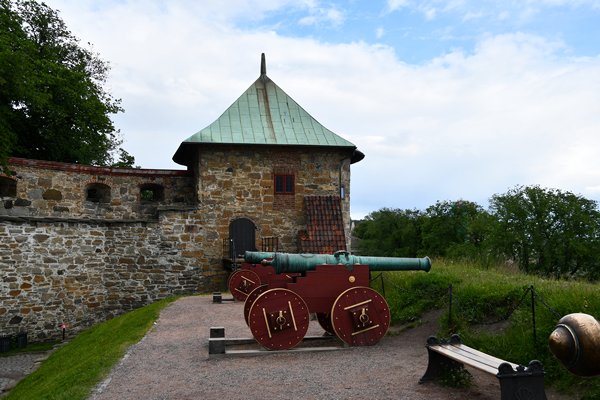 Kanon bij het Akerhusfort, Oslo