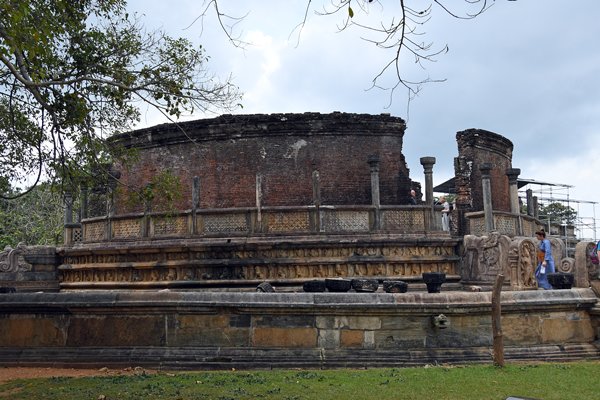 Vatadage in Polonnaruwa (Sri Lanka)