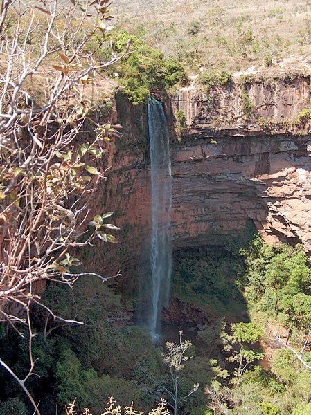 Waterval in Chapada.