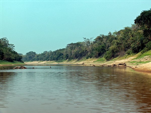 Op de Ibaré rivier.