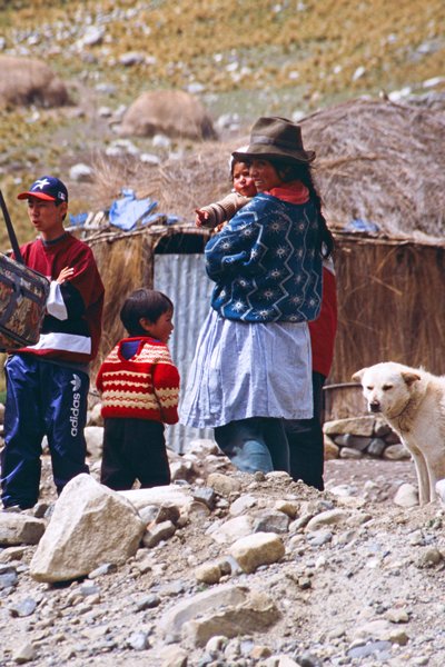 Onderweg naar Chavin.